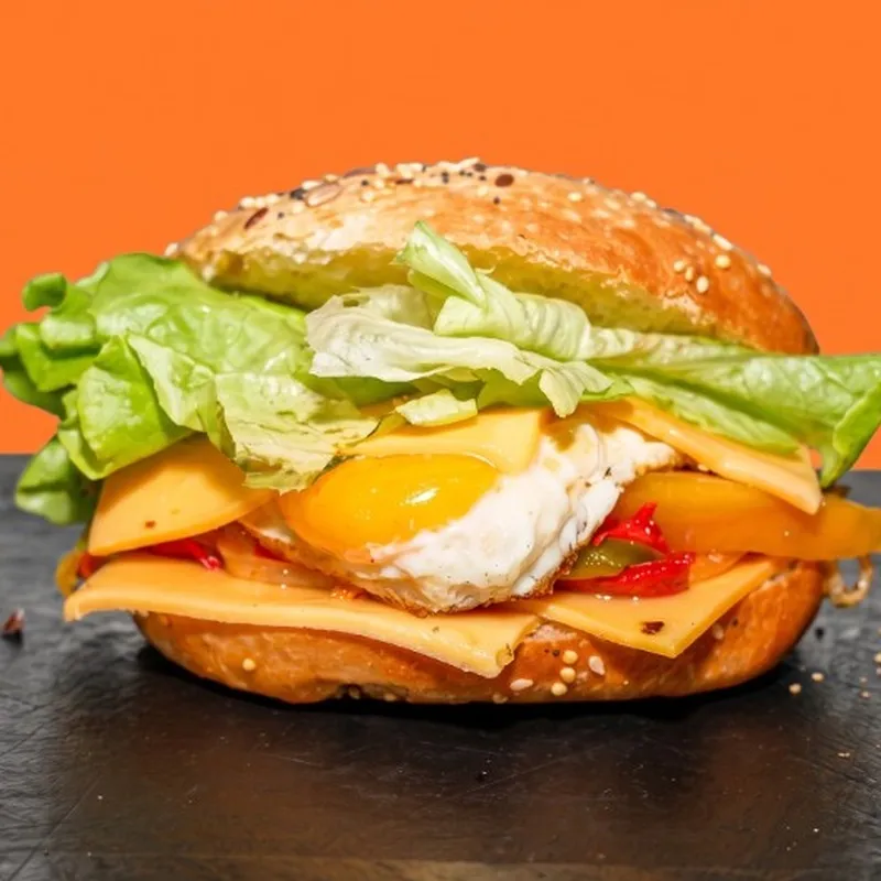 Veggie Burger, Chez Magda