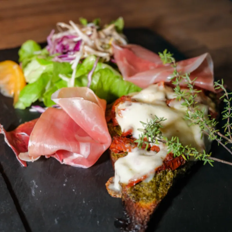 Bruschetta italienne, Chez Magda